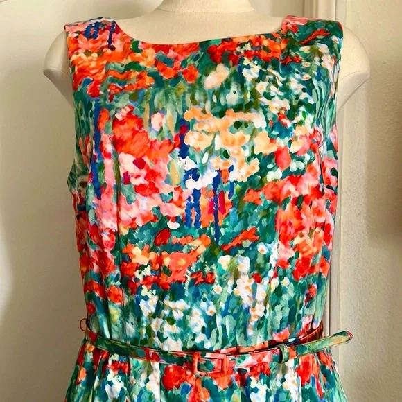 TALBOTS~Beautiful Spring Dress / Very Versatile - Picture 4 of 13